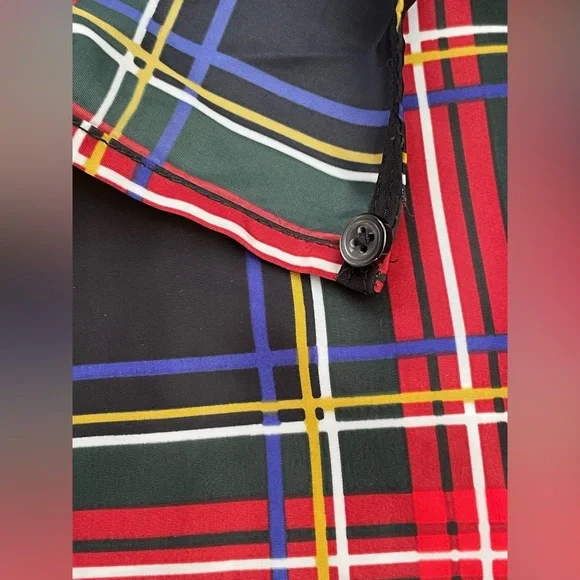 J Crew Factory Women’s Tartan Plaid Size 8 Sleeveless Top - Picture 11 of 15